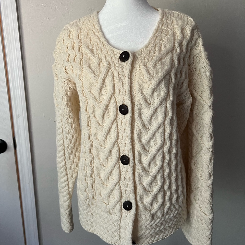 Aran Woollen Mills Merino wool sweater